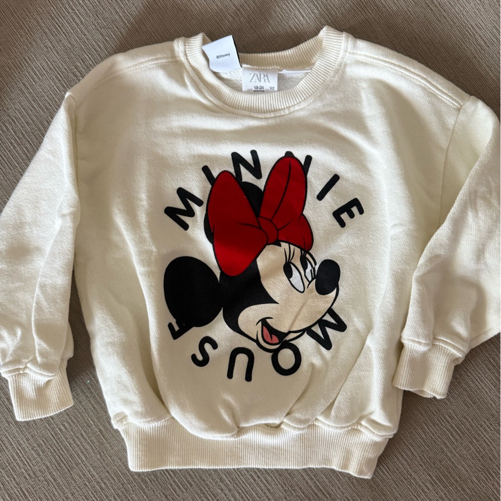 Zara Minnie Mouse Sweater (18-24 months)